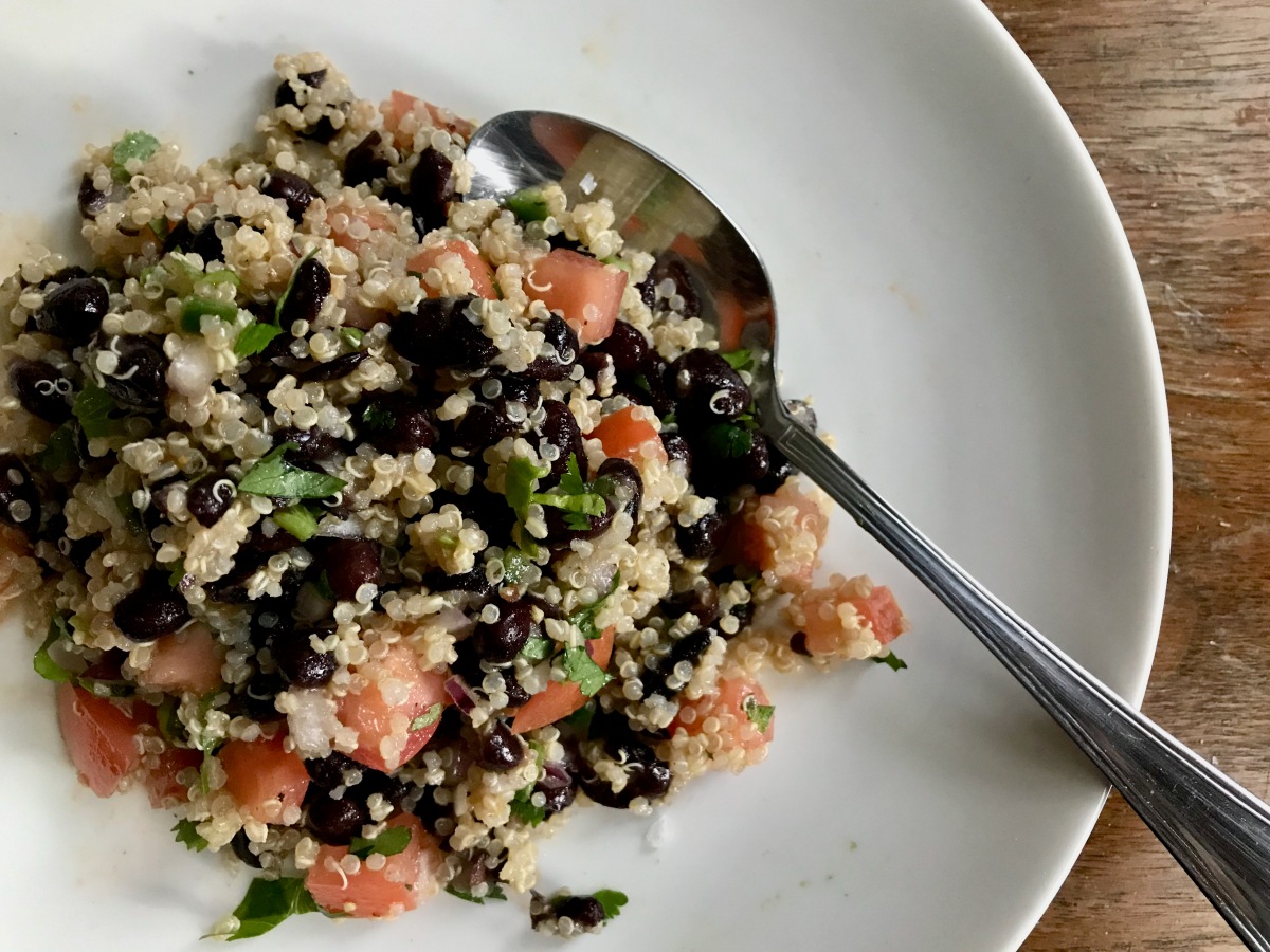 Quinoa & Black Bean Salad