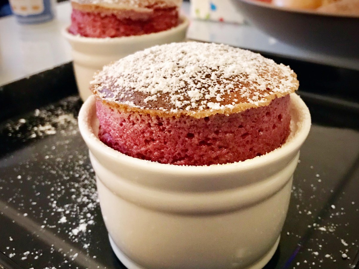 Raspberry Soufflé