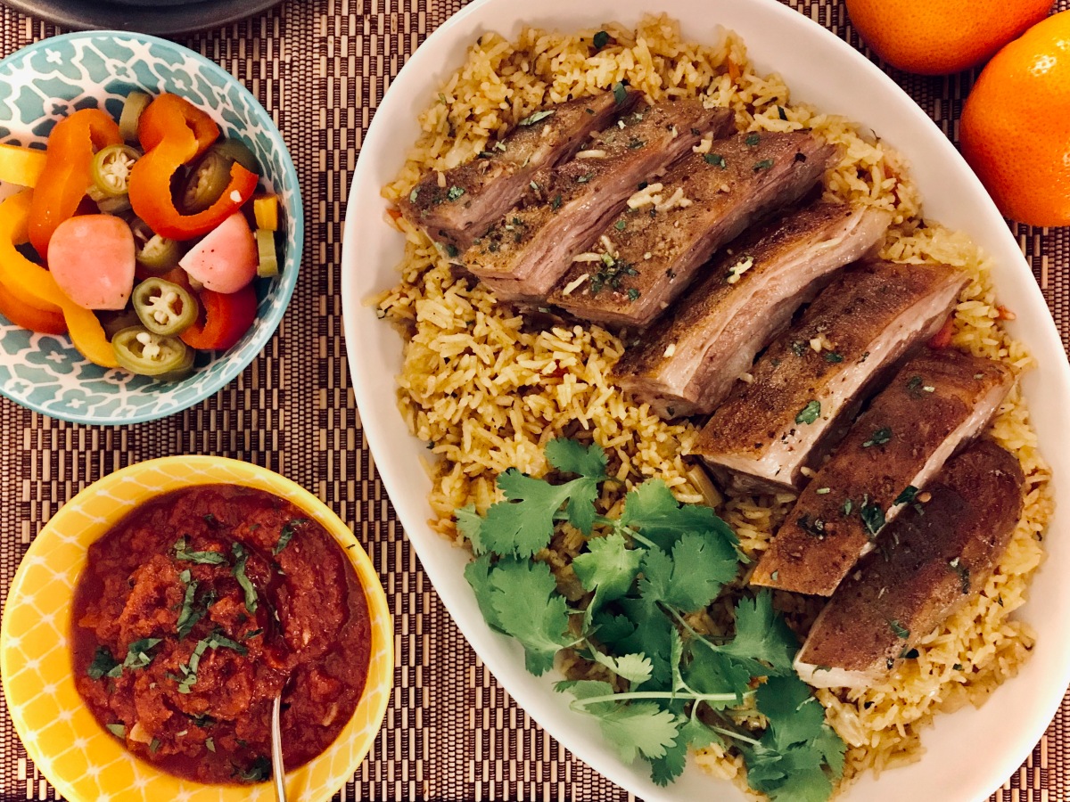Bahraini Style Lamb Belly & Rice (Machbous)